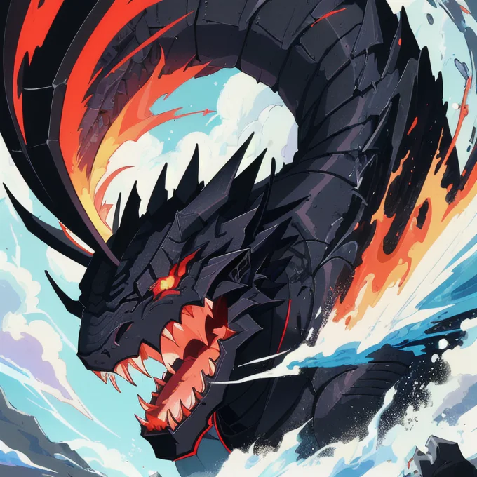 มังกรเงา